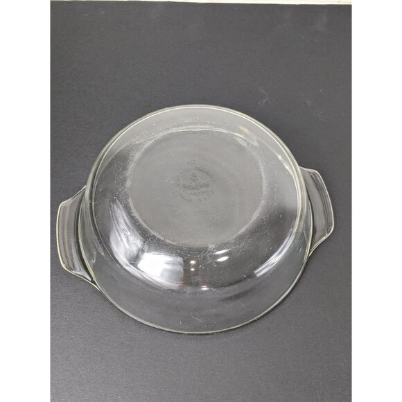 Anchor Hooking 1 1/2 quart Clear Glass Casserole Dish C104 - Picture 2 of 7